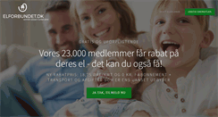 Desktop Screenshot of elforbundet.dk